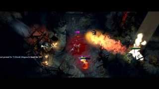 DotaFX TI3  The Epic quotFunquot Play  Vol3  Dend Magnus Uphill [upl. by Tarabar]