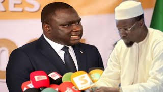 En Direct24  Conférence de presse Dethie Fall après la sortie du premier ministre Ousmane sonko [upl. by Russel]