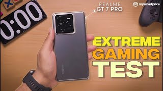 Realme GT 7 Pro Gaming Test  How Powerful Snapdragon 8 Elite Is Does it heat [upl. by Hittel174]