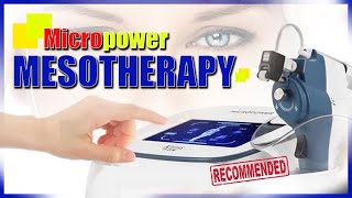 Micropower Water Mesotherapy Gun Microneedles [upl. by Kimberly]