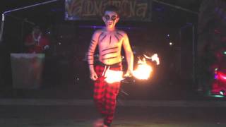 3rd Annual Vaimatina Fireknife King of the StreetsNew Years Eve 2015 [upl. by Ihana]