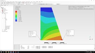 PrePoMax CalculiX FEA  Tutorial 46  Trapezoidal dam stress analysis [upl. by Silyhp]