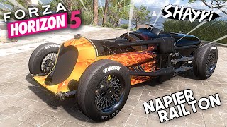 DRIFTING the LEGENDARY NAPIER RAILTON in Forza Horizon 5 [upl. by Esinart568]