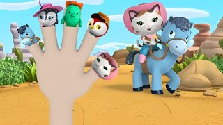 Sheriff Callie Finger Family  Nursery Rhymes amp Kids Songs [upl. by Rimat]