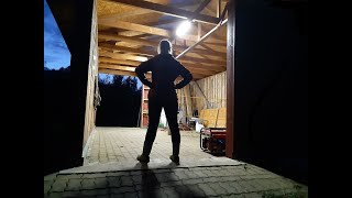 Simple lighting system for the pallet barn [upl. by Pollack307]