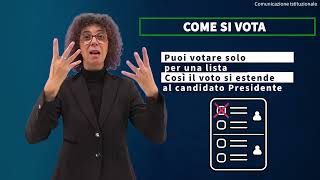 Elezioni regionali del 17 e del 18 novembre come si vota [upl. by Asik]