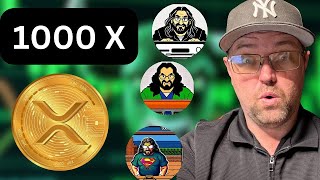 XRP Meme Coin Takeover 1000 X to the MOON [upl. by Parrnell]