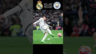 Real madrid vs Manchester city 33 UCL 2024  highlights football youtube shorts [upl. by Aleira292]