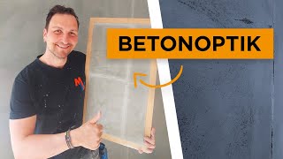 BETONOPTIK selber machen  so einfach geht´s [upl. by Aicrag445]