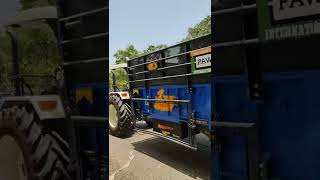 New Holland 5620 4Wheel 127 ट्रॉली के साथ तगड़ी चाल शानदार लुक  New Holland 5620 4WD Modified Look [upl. by Elocan166]