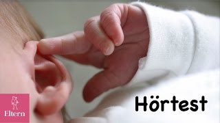 Einen HÖRTEST für Babys  ELTERN online [upl. by Ynttirb]