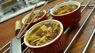 117 asiatische Misosuppe mit Tofu  Vorsuppe  KanalELF  Rezepte [upl. by Aileduab]