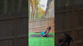 NAVASANA  BOAT POSE COMPXSS30DayChallenge Yoga30Day MeditationChallenge FindYourWay [upl. by Ynot]