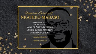 Funeral service of Nkateko Mabaso [upl. by Reade]