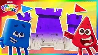 The Colourblocks Castle Join the Fun  Kids Learn Colours  Colourblocks [upl. by Hafirahs]