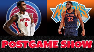 Detroit Pistons vs New York Knicks Postgame Show  Pistons Talk Podcast [upl. by Ssac]