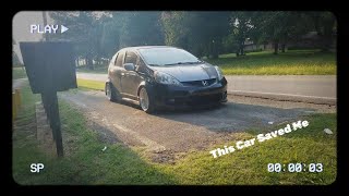 This Car Saved Me Stance Honda Fit Edit [upl. by Alohcin]