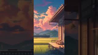 Serene Sunset Beats  Lofi Japan Vibes  Natures Rhythmic Melody [upl. by Idnal]