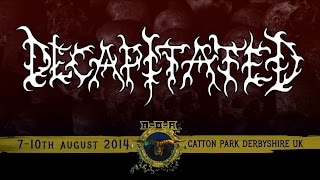 BLOODSTOCK 2014  EQPTV interview with Vogg from Decapitated OFFICIAL INTERVIEW [upl. by Norrahc144]