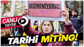 Geçinemiyoruz Mitingi 🪧 Sokak Adeta İnledi [upl. by Attikram]