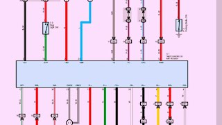 Toyota fielder abs wiring diagram [upl. by Aimo]