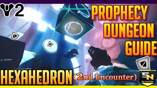 Destiny 2  Prophecy Dungeon Guide Part 2 Hexahedron Cube Room [upl. by Ojyma]