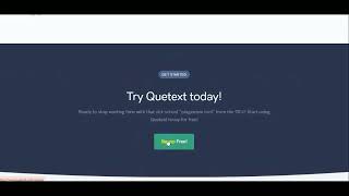 Best Review on Quetext Tool and How to Register For free [upl. by Seiber]