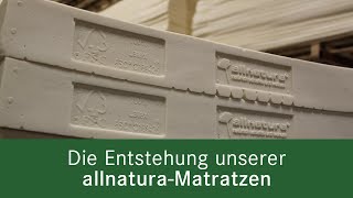 Matratzenherstellung in Deutschland  So entsteht eine hochwertige Matratze [upl. by Bunder]