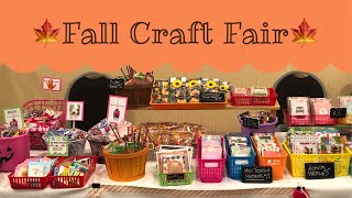 My Fall Craft Fair 2018 [upl. by Atteynod577]