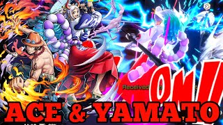 ACE amp YAMATO GAMEPLAY  ONE PIECE BOUNTY RUSH  OPBR [upl. by Levitt]