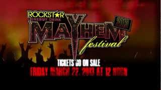 HISTORY OF THE ROCKSTAR ENERGY DRINK MAYHEM FESTIVAL [upl. by Aerdnad]