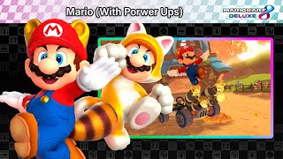 Super Mario Cast With Custom Animations  Mario Kart 8 Deluxe Mod [upl. by Vaas]