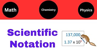 Scientific Notation  How to write a number in scientific notation  Math Clinic [upl. by Ardua]