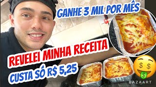 GANHE 4 mil por mês em CASA VENDENDO PANQUECA no seu Delivery [upl. by Ardnaxela]