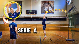 IMPARO COME PALLEGGIARE A PALLAVOLO CON UN GIOCATORE PROFESSIONISTA  NikSalsi [upl. by Alekim]