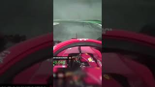 Onboard With Kimi Pole Lap f1 popular shorts viral kimiraikkonen [upl. by Tanhya790]