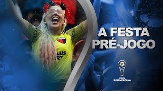 Show de Los Palmeras e festa da torcida do Colón antes da final da SulAmericana 2019 [upl. by Friend]