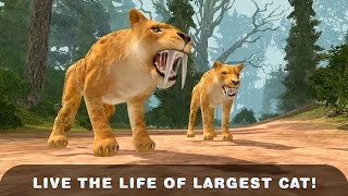 Life of Sabertooth Tiger 3D by Wild Animals Life Android Gameplay HD [upl. by Tijnar]