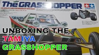 TAMIYA GRASSHOPPER UNBOXING [upl. by Inatsed]