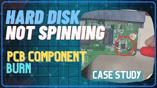 WD Hard Disk Not Spinning No Power Pcb Repair [upl. by Yevad]