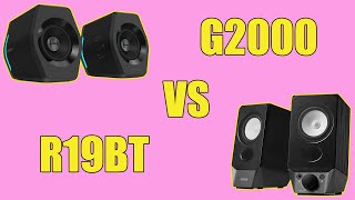 Edifier R19BT VS Edifier G2000 [upl. by Justinn]