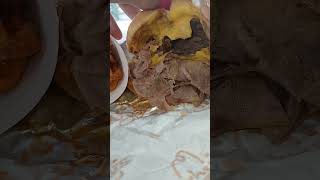 Arbys double roast beef shortsfeed food lunch [upl. by Lundberg907]