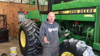 John Deere 5830 clutch issue [upl. by Heydon]