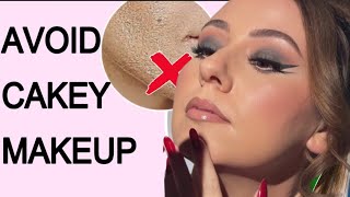 HOW TO AVOID CAKEY MAKEUP amp CREASING CONCEALER [upl. by Attinahs241]