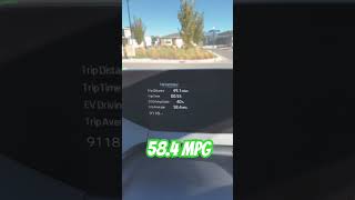 2024 Toyota Prius Prime PHEV real world 100 mile MPG test toyotapriusprime prius toyotahybrid [upl. by Yelsnik188]