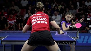 Bernadette Szocs vs Sofia Polcanova  Final  European Championship 2024 [upl. by Yngad]