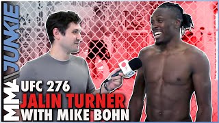 UFC 276 Jalin Turner Aims To Light Up Brad Riddell On ABC Prelims [upl. by Ledah271]