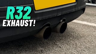 MKV GTI Gets an R32 Style Exhaust [upl. by Calla449]