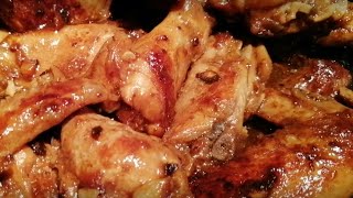 CHICKEN WINGS ADOBOFILIPINO RECIPE [upl. by Sirhc231]