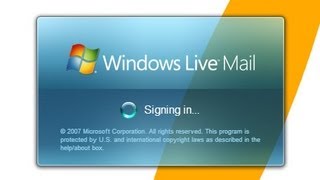 Windows Live Mail Configurazione in corso [upl. by Hesler]